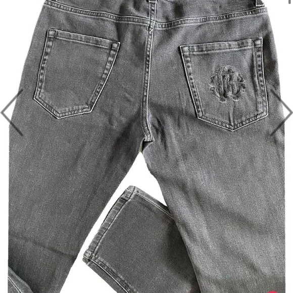 NWT Roberto Cavalli Men’s Gray Slim Fit Jeans
